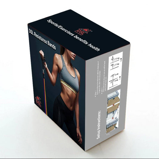 14PCS Set Resistance Bands Workout Exercise Crossfit Fitness Yoga Training Tubes