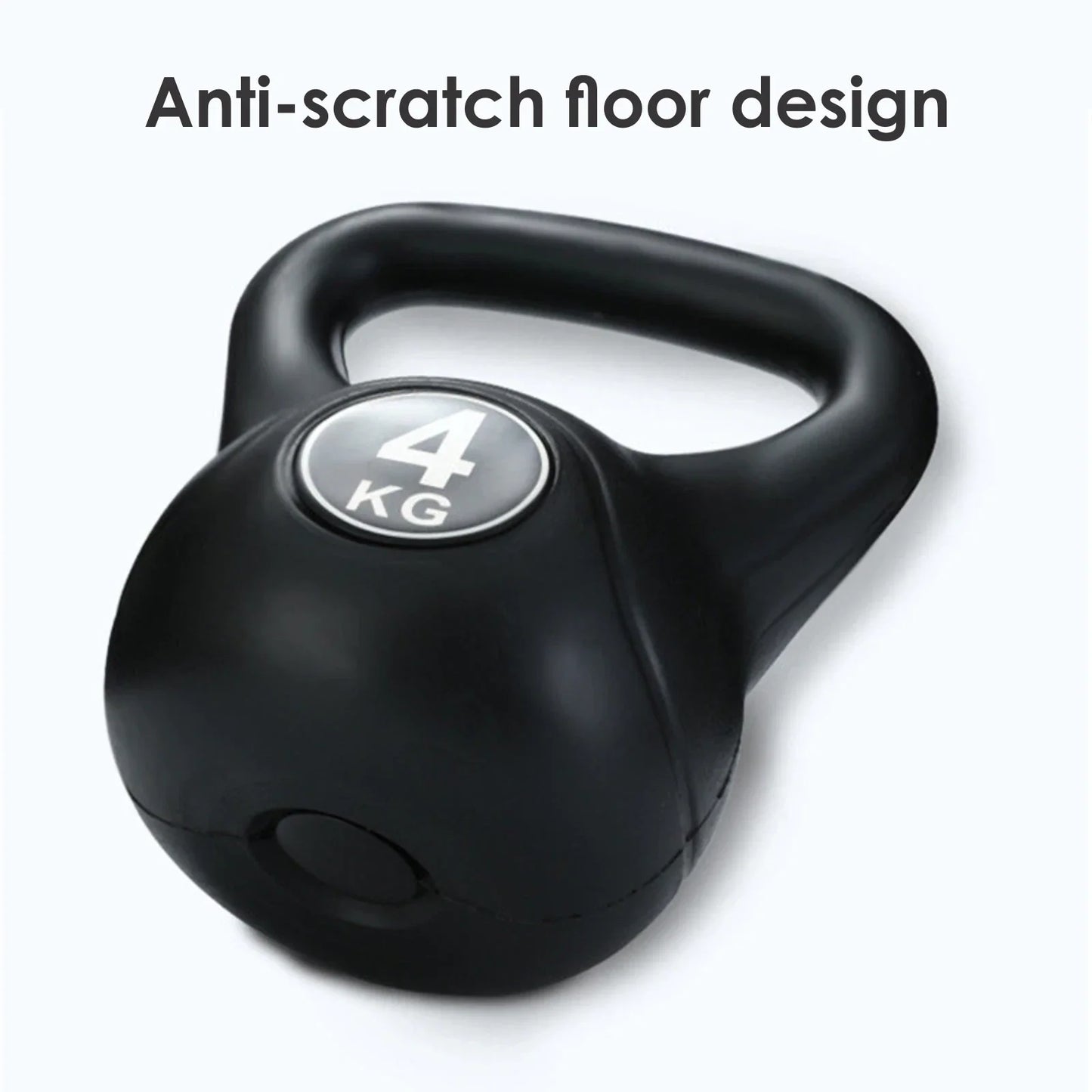 2-24kg Vinyl Kettlebell Weight Set Kettlebells Exercise Home Fitness Workout Gym