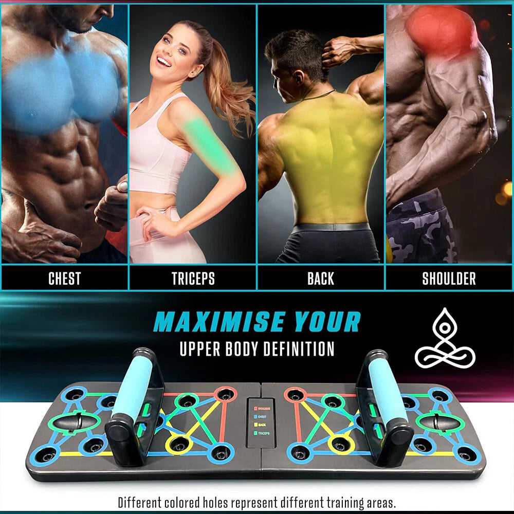 24 in1 Push Up Board Multifunctional Portable Fitness Workout Push-up